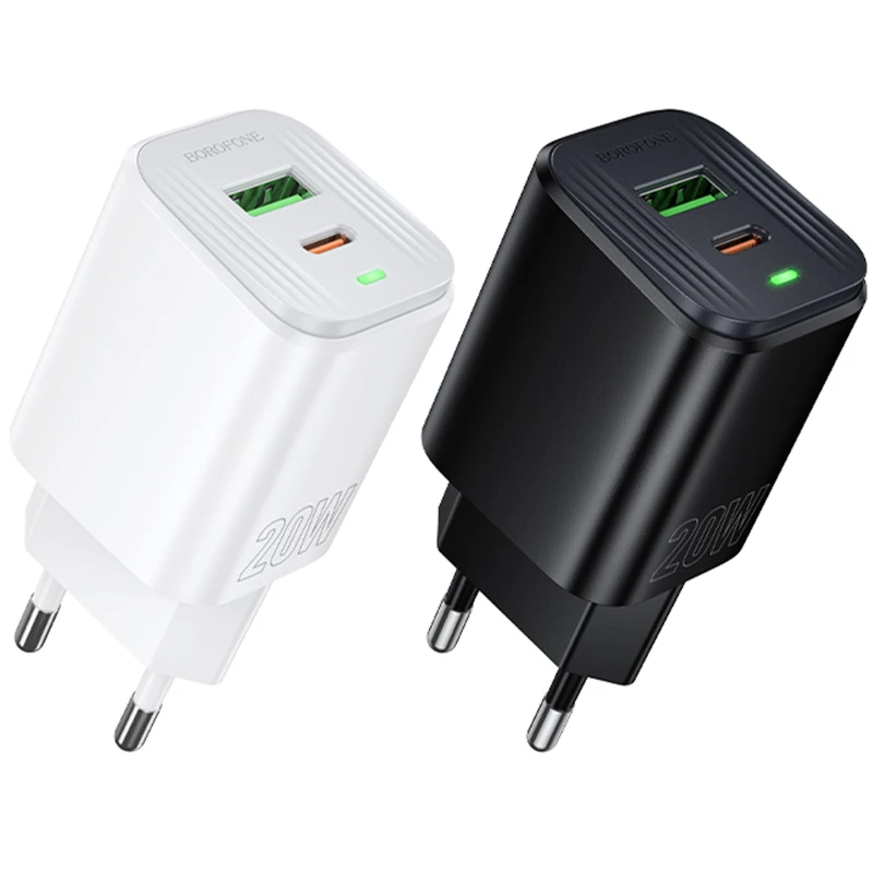 МЗП Borofone BAS83A Star PD20W+QC3.0 (1USB-A/1C) фото 1 з 1