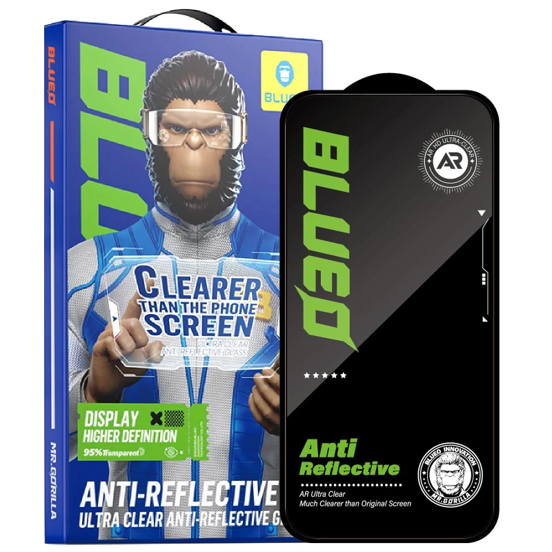 Защитное 2.5D стекло Blueo AR Anti-Reflective HD для Apple iPhone 17 Pro фото 1 из 1