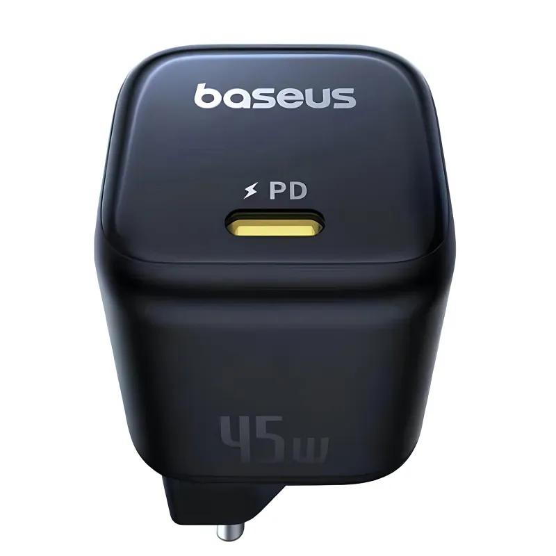 МЗП Baseus EnerFill FN22 Fast Charger PD45W (1USB-C) (E01233) – Cosmic Black. Фото 4 з 5