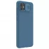 Карбована накладка Nillkin зі шторкою для камери на Samsung Galaxy A04 – Синій / Blue. Фото 4 з 5