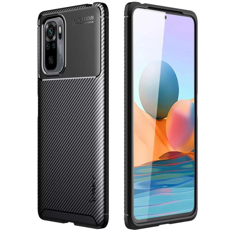 

Силіконовий чохол iPaky Kaisy на Xiaomi Redmi Note 10 / Note 10s (Чорний)