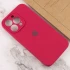 Чохол Silicone Case з захистом камери на Apple iPhone 14 Pro (6.1") – Червоний / Rose Red. Фото 4 з 4