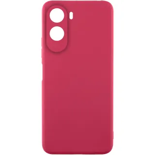 Кольоровий силіконовий чохол із захистом камери на Xiaomi Redmi A7 Pro 4G — Бордовий / Burgundy