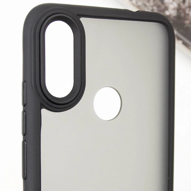 Чехол TPU+PC Lyon Frosted на Xiaomi Redmi Note 7 / Note 7 Pro / Note 7s – Black. Фото 9 из 12