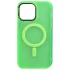 Кольоровий TPU+PC з MagSafe на Apple iPhone 13 Pro (6.1") – Neon Green. Фото 1 з 12
