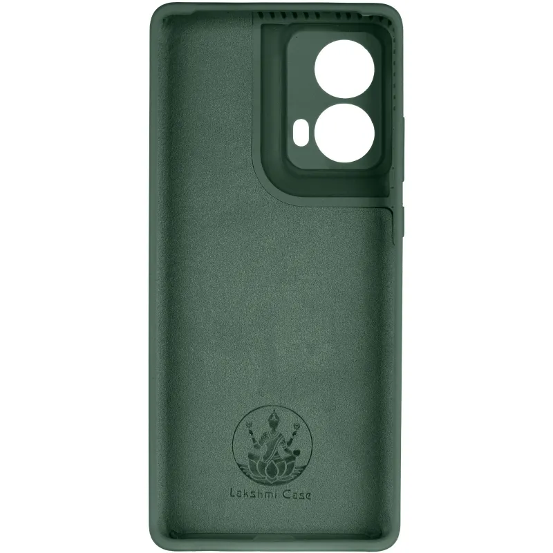 Чохол Silicone Case Lakshmi Premium із закритою камерою для Motorola Moto G85 – Зелений / Cyprus Green. Фото 6 з 8