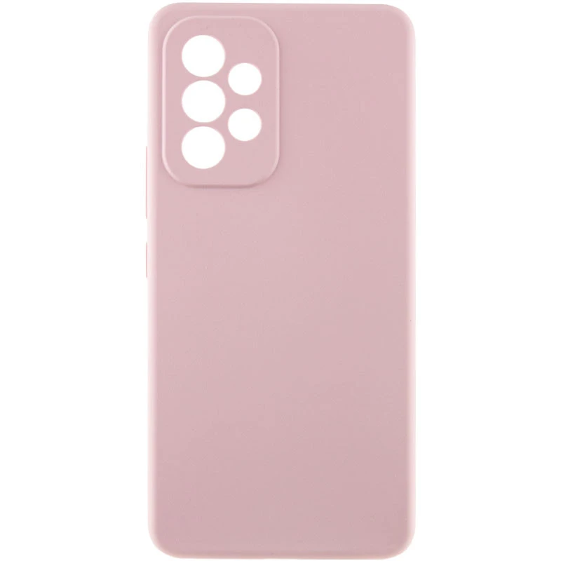 Чехол Silicone Case Lakshmi Premium з закритою камерою на Samsung Galaxy A52 4G / A52 5G – Розовый / Pink Sand. Фото 2 из 11