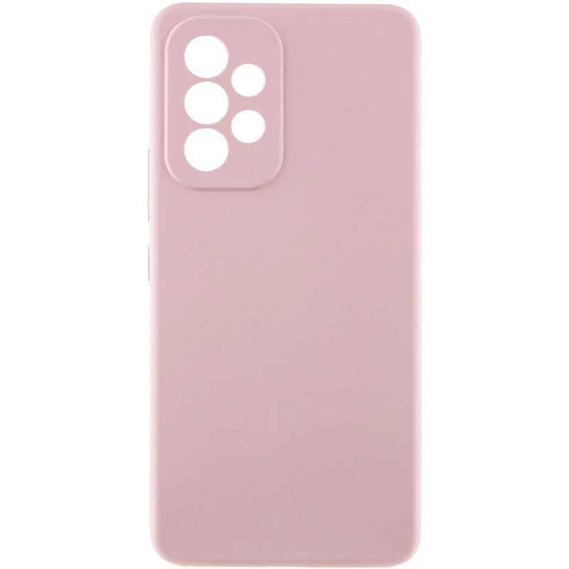 Чохол Silicone Case Lakshmi Premium з закритою камерою на Samsung Galaxy A33 5G – Рожевий / Pink Sand. Фото 1 з 11