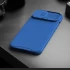 Пластиковая накладка Nillkin Pro со шторкой для камеры и магнитом для Apple iPhone 15 (6.1") – Blue. Фото 4 из 5