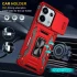 Ударостійкий чохол Square Ring зi шторкою на камеру на Xiaomi Redmi Note 13 Pro 5G – Червоний / Red. Фото 5 з 6