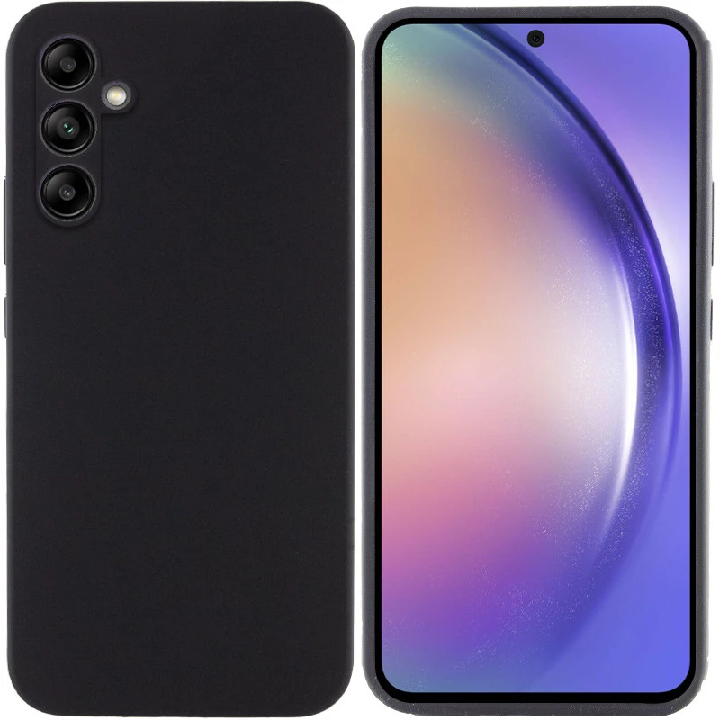 Чехол Silicone Case Lakshmi Premium з закритою камерою на Samsung Galaxy A54 5G – Черный / Black. Фото 12 из 14