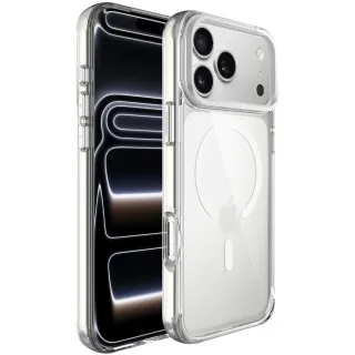 Чохол TPU Space Case Apex with Magnetic Fit для Apple iPhone 18 Pro Max — silver