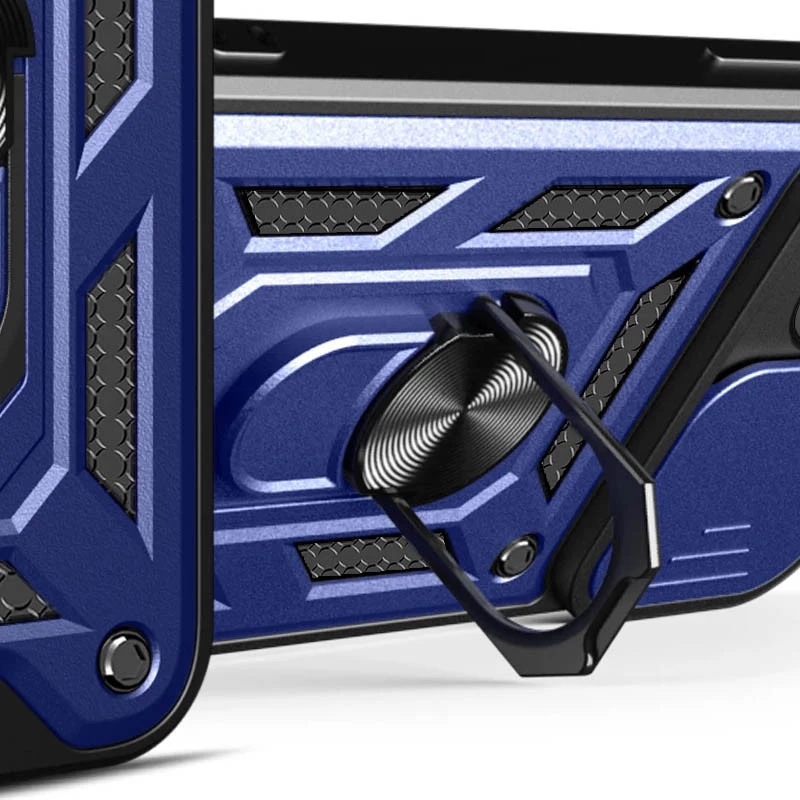 Протиударний чохол Serge Ring з захистом камери на Samsung Galaxy A05 – Синій. Фото 7 з 10