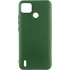 Чехол Silicone Case Lakshmi для TECNO POP 5 – Зеленый / Dark green. Фото 1 из 3