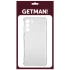 Ультратонкий силиконовый чехол GETMAN с крытыми бортами та камерою на Samsung Galaxy S21 FE – Бесцветный (прозрачный). Фото 4 из 5