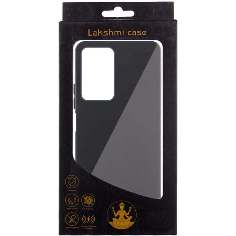 Чохол Silicone Case Lakshmi Premium із закритою камерою для Samsung Galaxy A13 4G – Чорний / Black. Фото 3 з 5