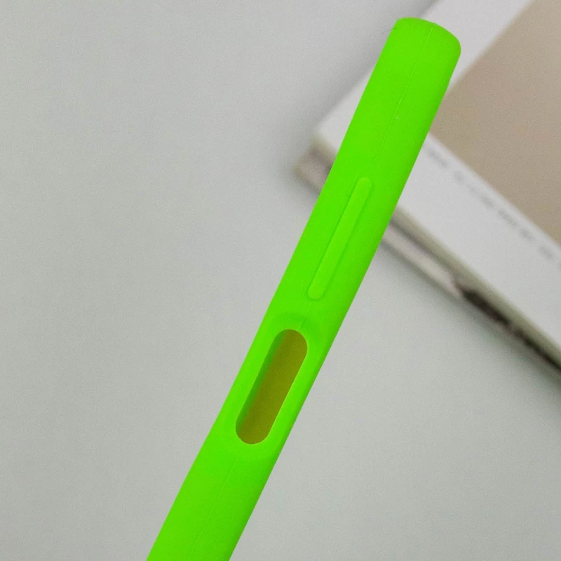 Чохол Silicone Case Lakshmi Plus з закритою камерою на Samsung Galaxy A25 5G – Салатовий / Neon Green. Фото 7 з 8