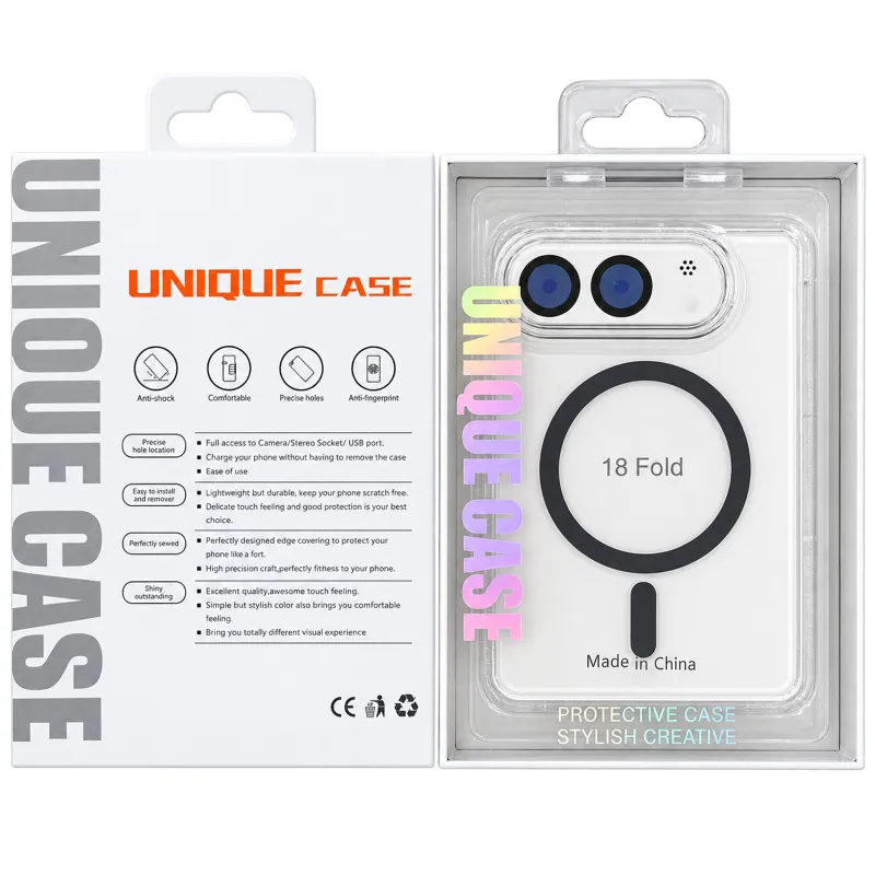 Чохол Ummi Colorful with Magnetic Fit для Apple iPhone Duo (5.4/7.6") – Білий / White. Фото 3 з 3
