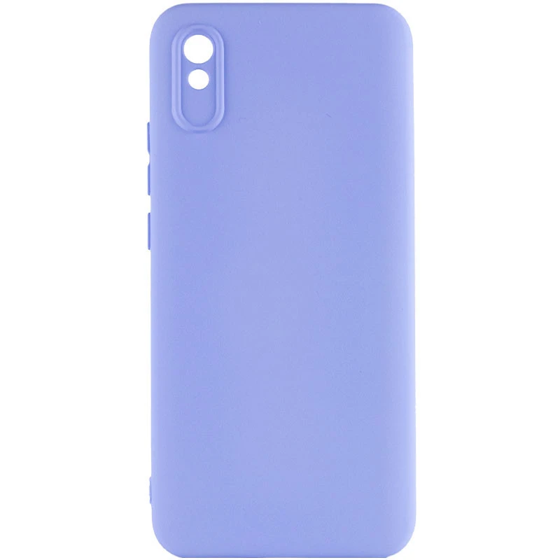 Чехол Silicone Case Lakshmi Premium з закритою камерою на Xiaomi Redmi 9A – Сиреневый / Dasheen. Фото 1 из 3