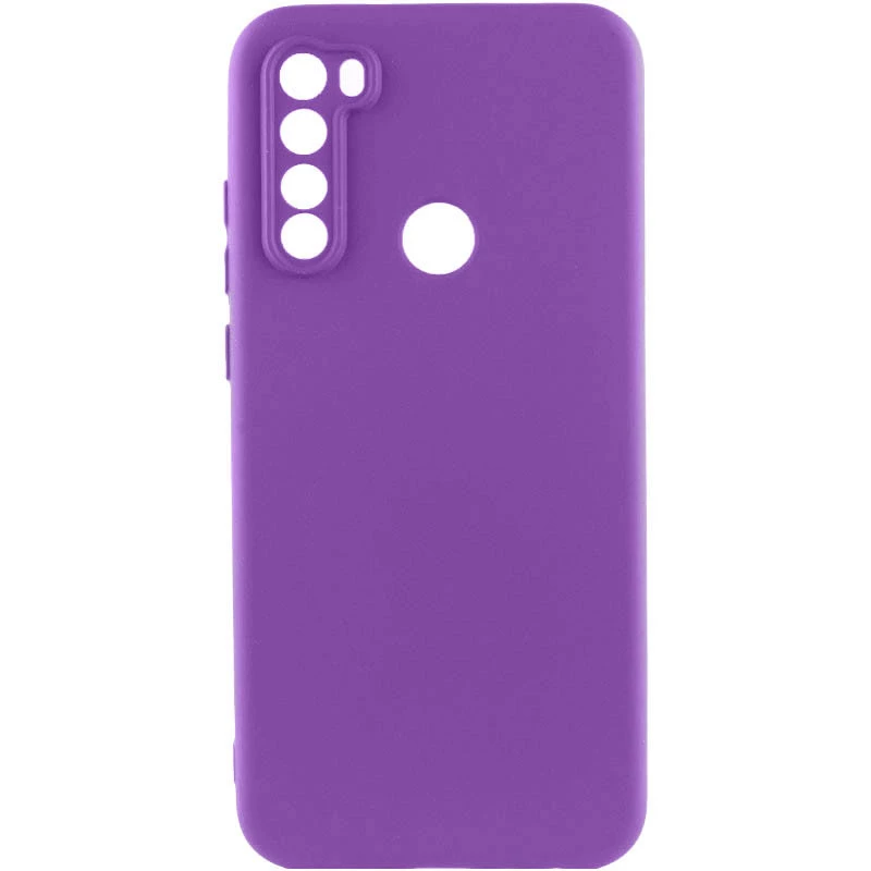 

Чехол Silicone Case Lakshmi с закрытой камерой для Xiaomi Redmi Note 8T (Фиолетовый / Purple), Фіолетовий / purple