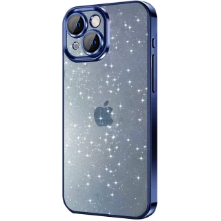 TPU+PC чохол з блискітками на Apple iPhone 14 (6.1") фото 1 з 9