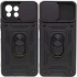 Ударопрочный чехол Serge Ring с защитой камеры для Xiaomi Mi 11 Lite – Черный. Фото 1 из 5