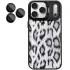 Чохол TPU+PC Wild Leopard with MagSafe and Lens для Apple iPhone 17 Pro (6.3") – Black. Фото 3 з 3