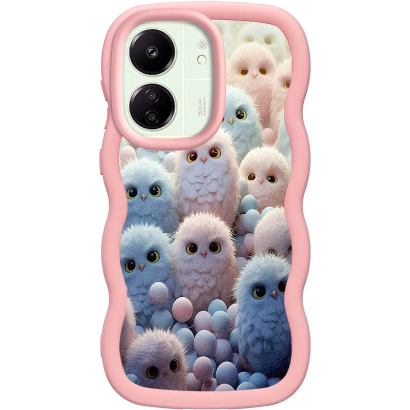 Чохол Cloudy in sky для Xiaomi Poco C65 – Owls. Фото 1 з 2