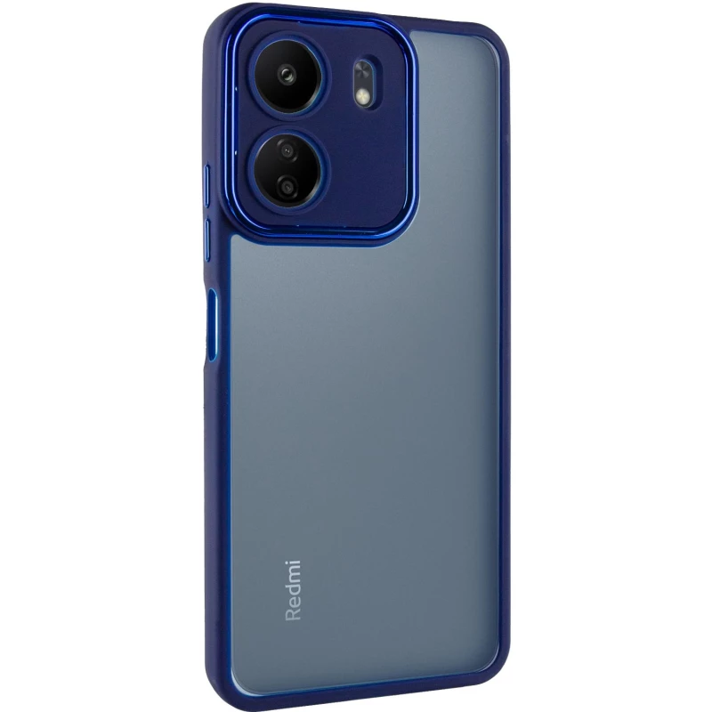 TPU+PC чехол Accent для Xiaomi Redmi 13C – Blue. Фото 1 из 6