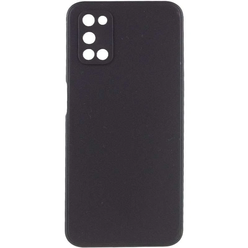 

Кольоровий силіконовий чохол із захистом камери на Oppo A52 / A72 / A92 (Чорний / Black)