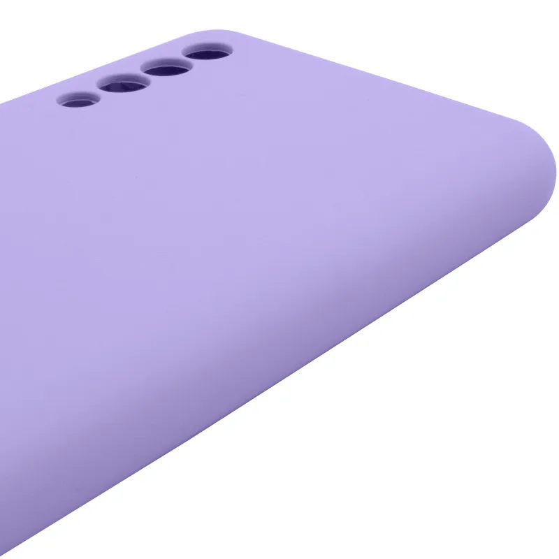 Чохол Silicone Case Lakshmi Premium із закритою камерою для Samsung Galaxy A50 (A505F) / A50s / A30s – Бузковий / Dasheen. Фото 7 з 8
