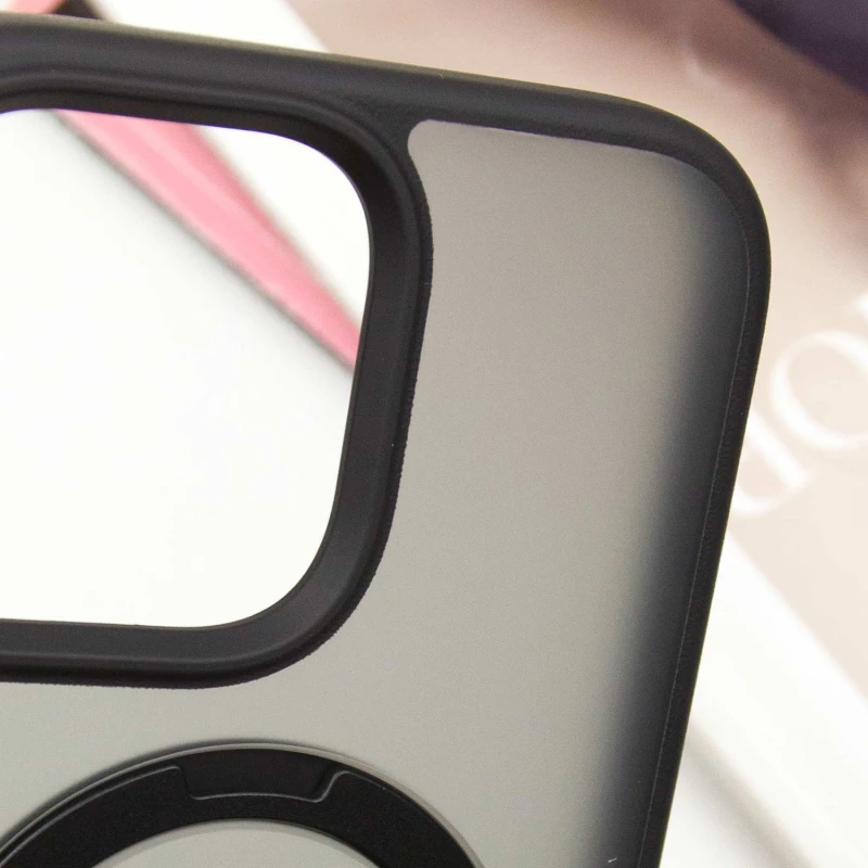 Чехол Ummi Colorful with MagSafe HQ Ring для Apple iPhone 16 Pro Max – Black. Фото 8 из 9