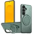 TPU+PC чохол Kalebol Magnetic Case для Samsung Galaxy A17 4G/5G – Grey Green. Фото 2 з 3