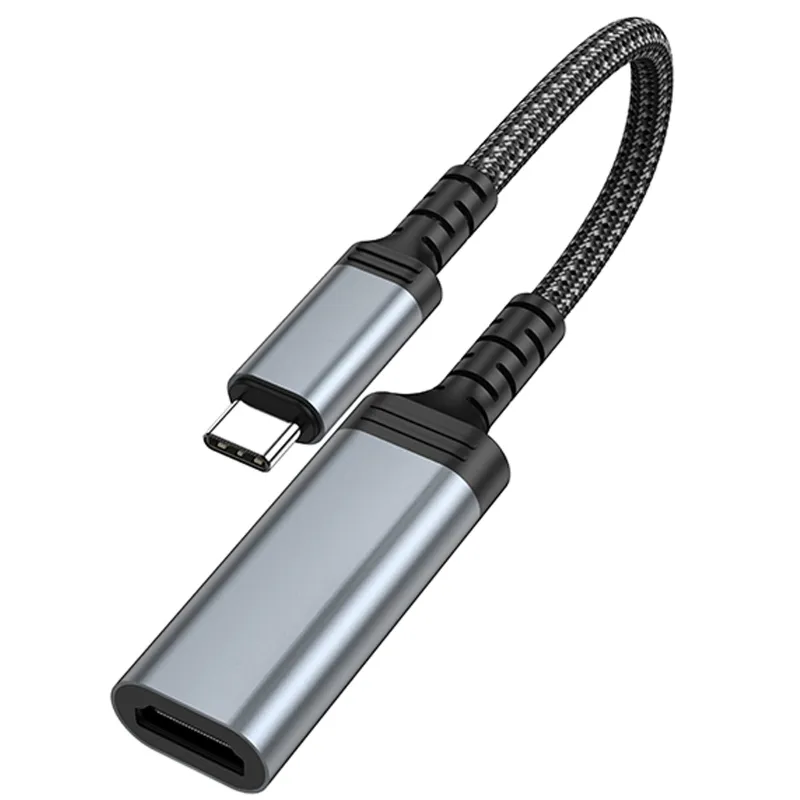 Перехідник Hoco UA43A Type-C to HDTV (0.2m) – Metal gray. Фото 6 з 6