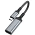 Перехідник Hoco UA43A Type-C to HDTV (0.2m) – Metal gray. Фото 6 з 6
