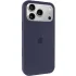 Чехол Silk Full Protective (AA) для Apple iPhone 18 Pro Max – Темно-синий / Midnight blue. Фото 1 из 5