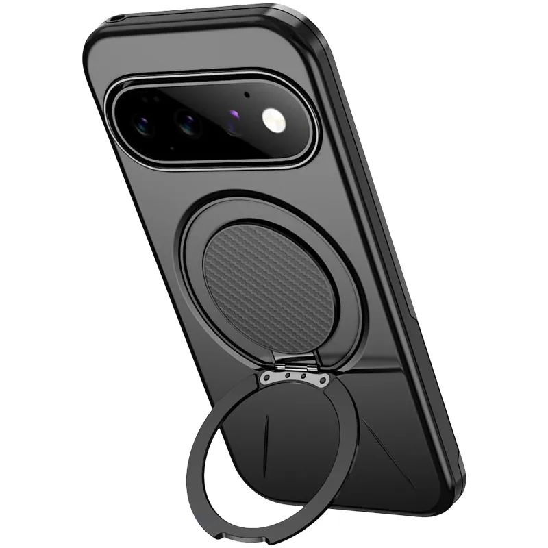 TPU+PC чохол Kalebol Magnetic Case для Google Pixel 11 Pro XL – Black. Фото 3 з 3