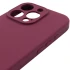Чохол Silk Full Camera Protective (AA) NO LOGO для Apple iPhone 16 Pro – Бордовий / Plum. Фото 6 з 7