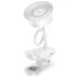 Портативний вентилятор Hoco HX610 handheld folding fan 1800 mAh – White. Фото 6 з 6