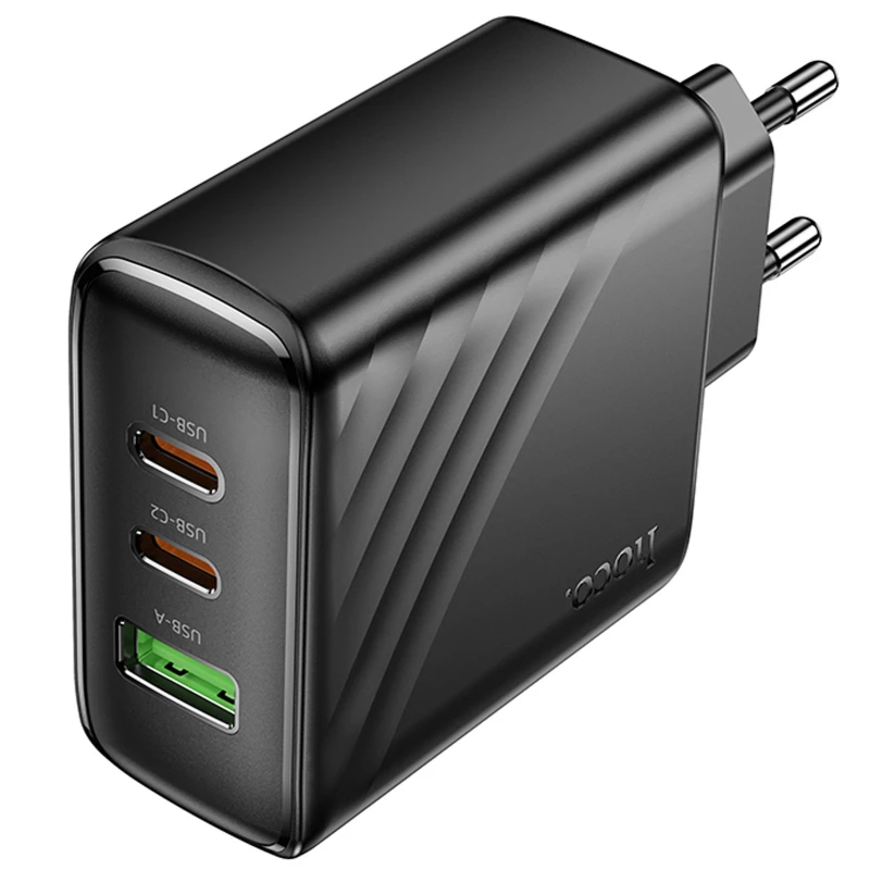 МЗП Hoco CS26A Article PD45W (1USB-A/2C) – Black. Фото 3 з 7