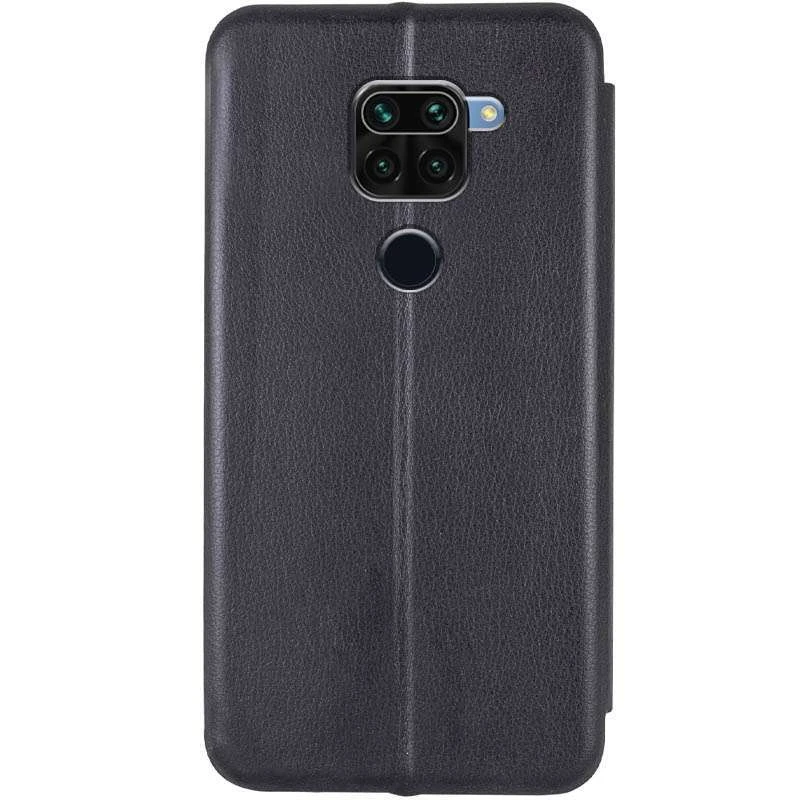 Чохол-книжка класичний на Xiaomi Redmi Note 9 / Redmi 10X – Чорний. Фото 3 з 5
