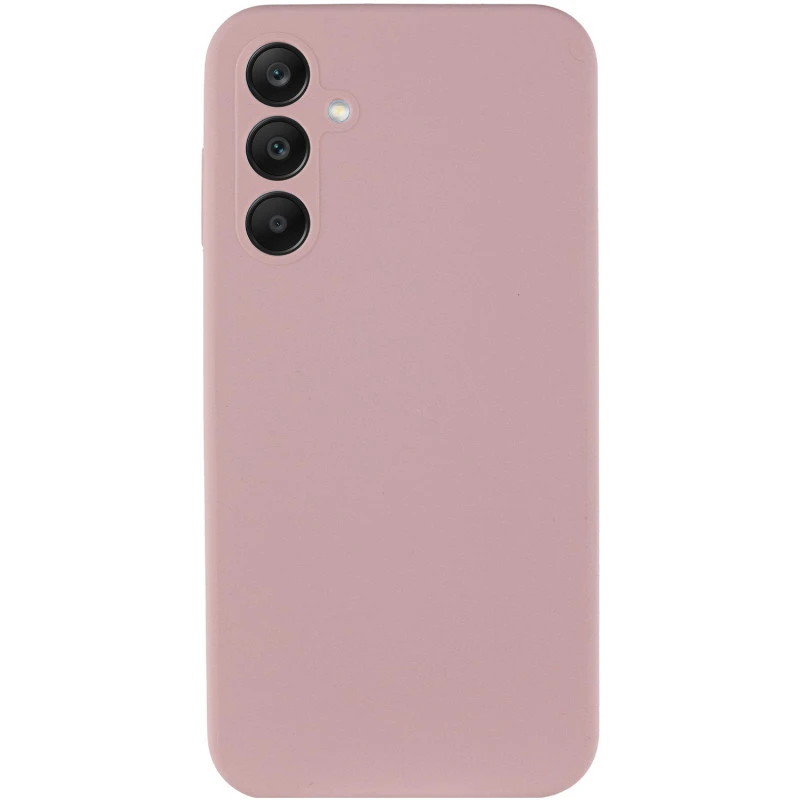 Чехол Silicone Case Lakshmi Premium з закритою камерою на Samsung Galaxy A37 5G – Розовый / Pink Sand. Фото 2 из 3