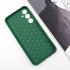 Силиконовый чехол сотами для Samsung Galaxy A35 – Зеленый / Cyprus Green. Фото 4 из 7