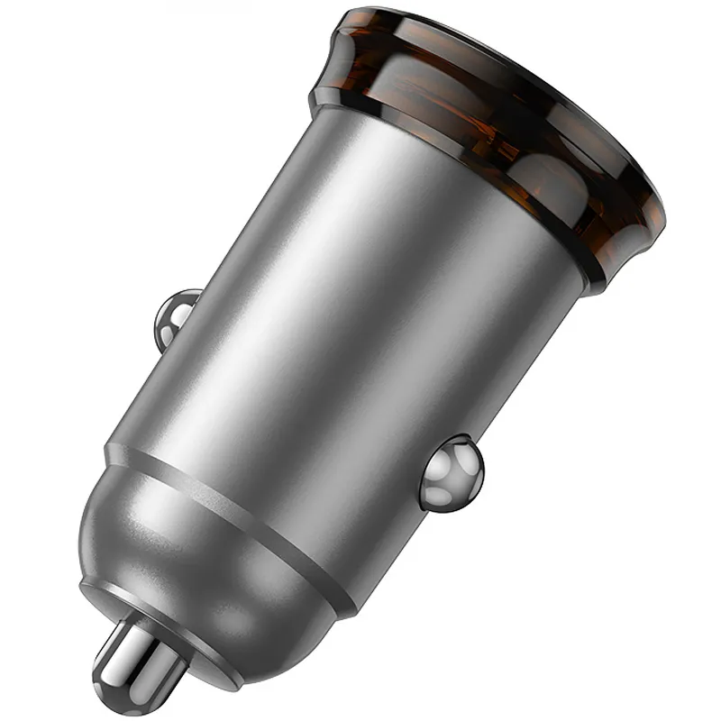 АЗУ Hoco NZ16A Rigorous 43W (1USB-A/1C) – Metal grey. Фото 5 из 5