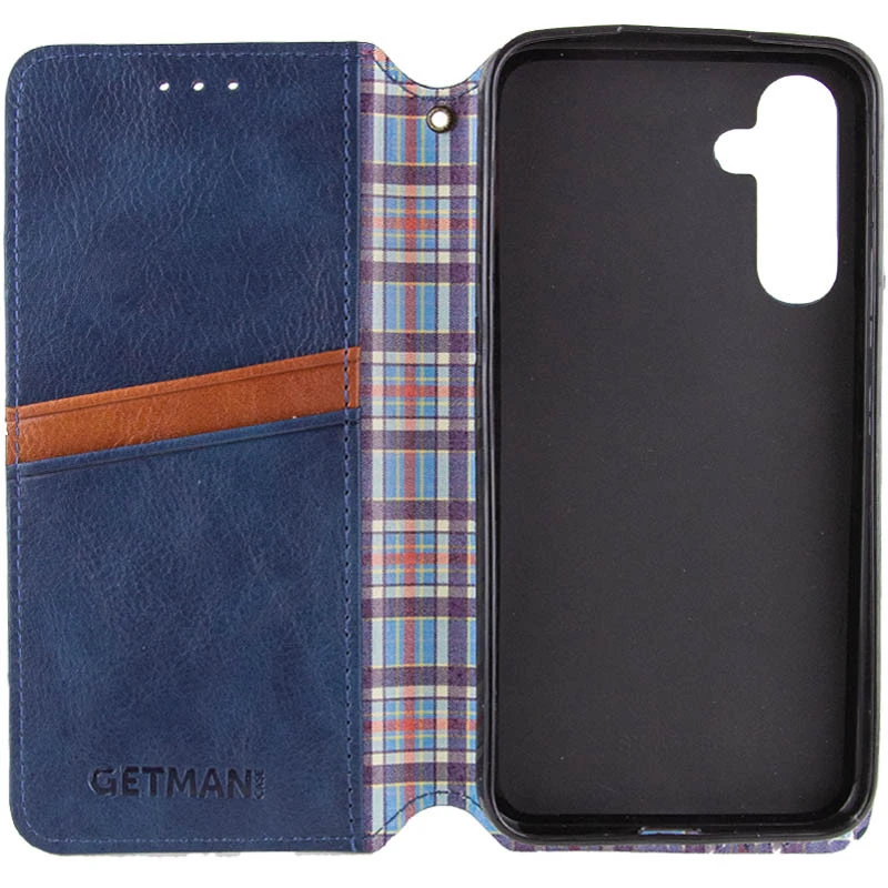 Чехол книжка GETMAN Cubic для Samsung Galaxy A54 5G – Синий. Фото 7 из 13