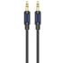 Аудио кабель Aux Borofone BL20 True sound silicone (1m) – Black. Фото 1 из 4