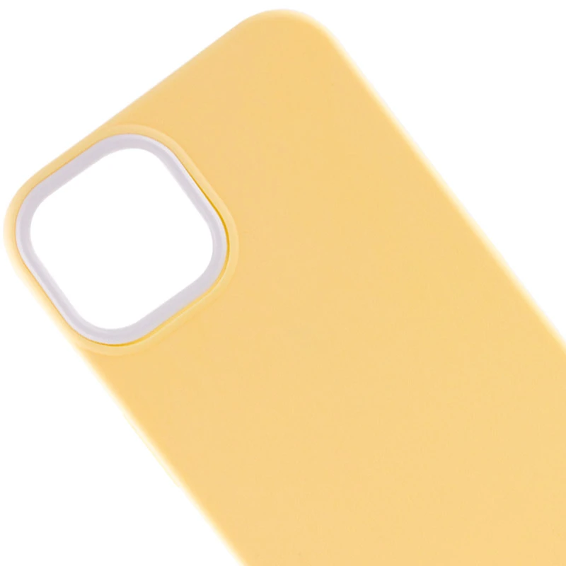 Двоколірний чохол Bichromatic на Apple iPhone 11 Pro (5.8") – Creamy-yellow / White. Фото 2 з 6