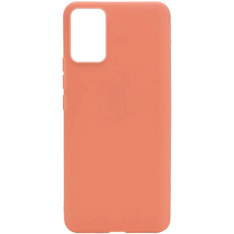 

Цветной силиконовый чехол для Samsung Galaxy A03s (Rose Gold)