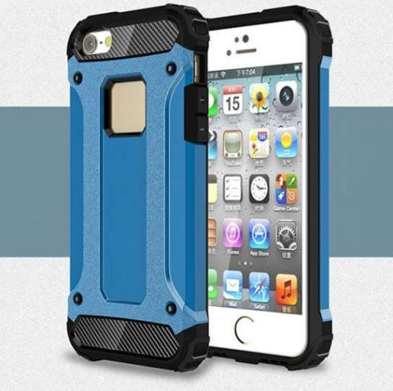 Протиударний чохол з посиленими кутами Immortal на Apple iPhone 5/5S/SE фото 6 з 8