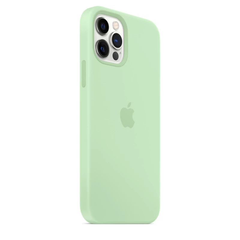 Чехол Silicone Case с закрытым низом для Apple iPhone 16 Pro Max – Зеленый / Pistachio. Фото 5 из 11